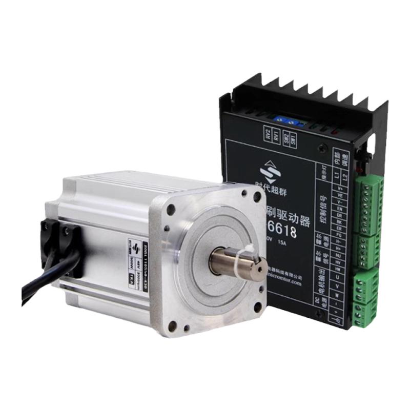 时代超群80BL低压直流无刷电机驱动套装24V48V250W400W500W马达