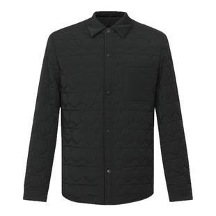 【官方正品】迪柯尼轻奢挺括显瘦正肩通勤蓄热棉服翻领衬衫夹克男