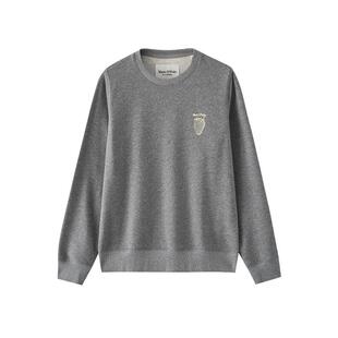 【自营】Marc O'Polo【商场同款】 刺绣草莓logo圆领正肩卫衣女