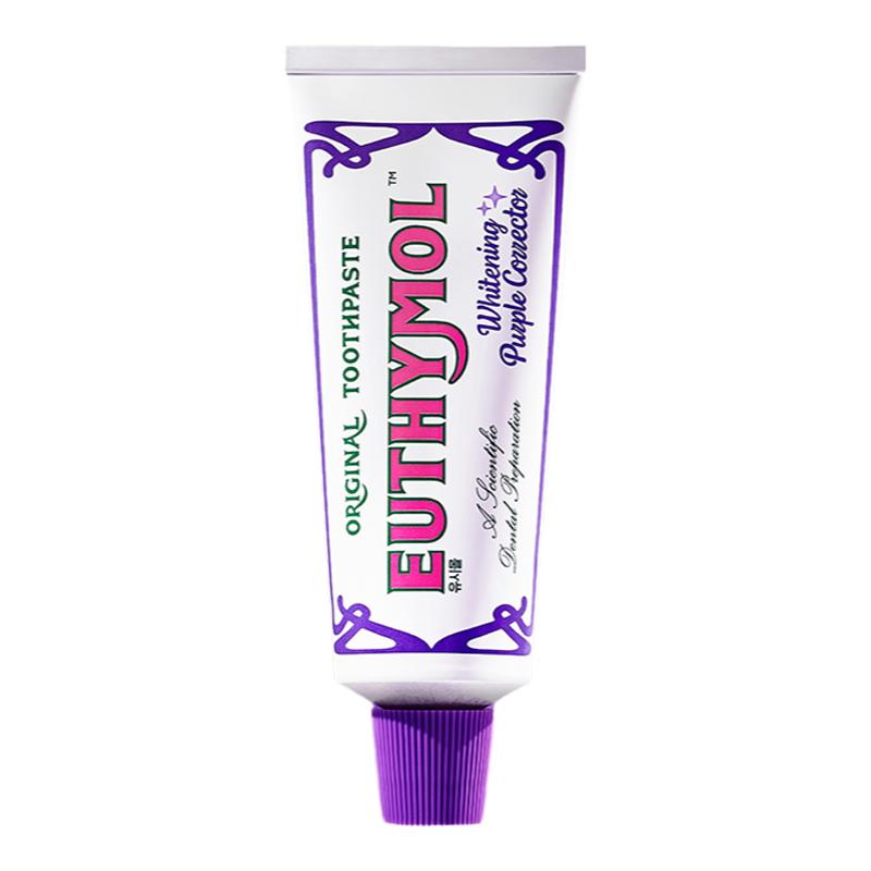 EUTHYMOL/悅滋木紫光色修亮白牙膏 去黃清新口氣護(hù)牙齦106g