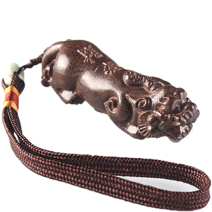 正宗老料越南沉香木原木料雕刻文玩把件貔貅皮丘观世音挂件