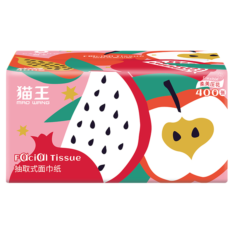 猫王18包抽纸整箱家用实惠装