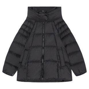 邱莹莹 HELA AOMI “糖果鹅绒”90白鹅绒廓形宽松舒适连帽羽绒服