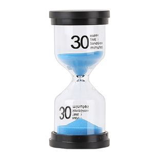 沙漏计时器儿童刷牙3三分钟5时间1小时流沙瓶漏沙斗防摔创意个性