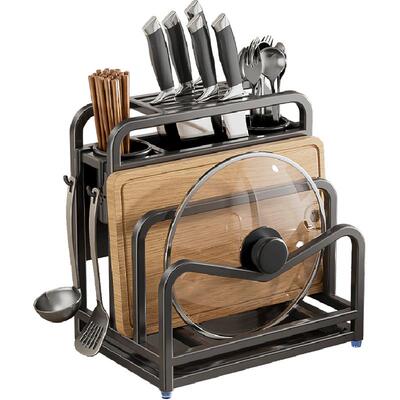 卡贝不锈钢厨房一体式置物收纳架