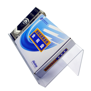 亚克力Z型展示架平板电脑支架宣传页说明书放置架化妆品展示台阶