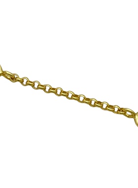 925银镀金项链手链延长链2mm