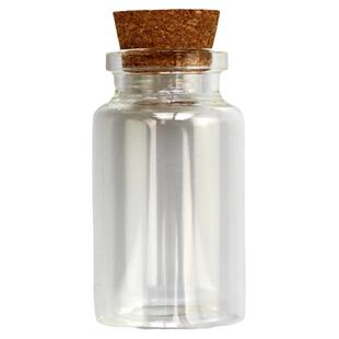 包邮10只软木塞小玻璃瓶装饰儿童许愿瓶创意透明漂流瓶西林瓶精致