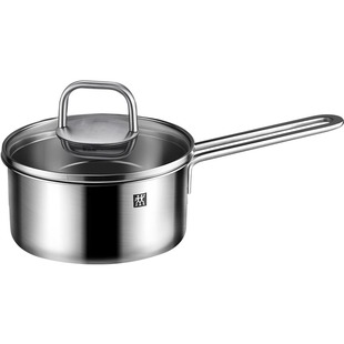 双立人NovaPlus16cm宝宝辅食锅不锈钢小锅家用泡面煮面锅奶锅炖锅