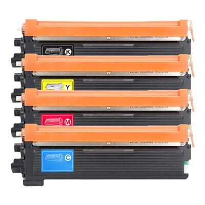 适用兄弟HL3040cn粉盒mfc-9120cn 3070cw彩色打印机DCP-9010CN DR270硒鼓mfc9320墨盒TN270BKCMY TN210墨粉盒