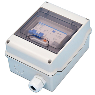 正泰漏电保护开关户外防水盒空开配电箱5回路明装室外专用充电桩