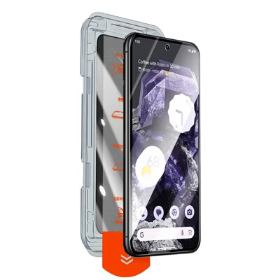 适用谷歌Pixel8Pro钢化膜pixel8A防窥手机膜无尘仓pixel8 Pro玻璃刚化googlepixel8电话防爆piexl保护贴膜八