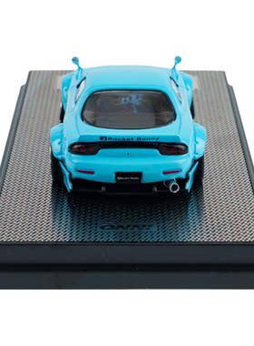 INNO 1:64 马自达RX7 FD3S 宽体改装 潘德姆火箭兔 合金汽车模型
