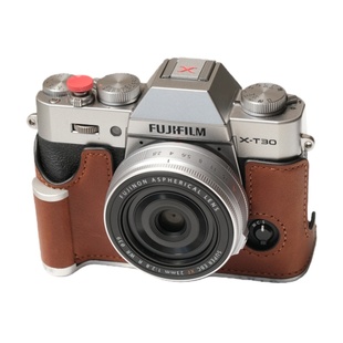 富士xt30iii手柄保护套xt5xm5手柄xt30底座xt5皮套xe5相机套配件