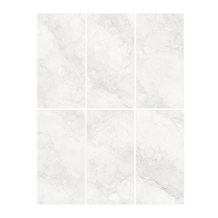 寒江雪柔光大理石瓷砖600x1200客厅卫生间地砖厨房墙地板砖奶油白