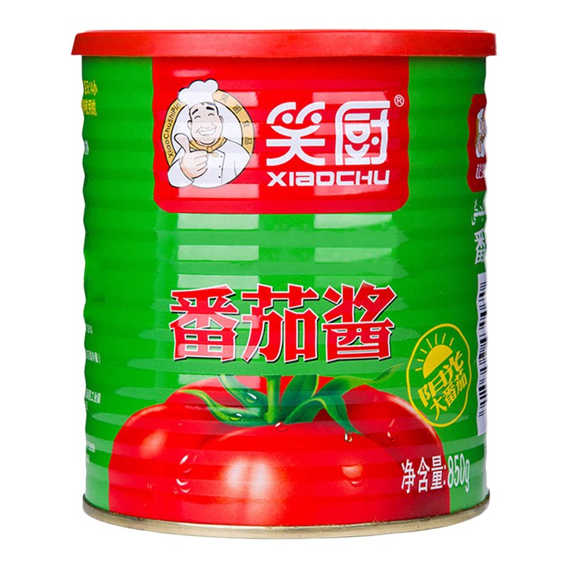 笑厨新疆番茄酱850g大桶装新番茄酱