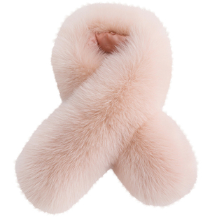 狐狸毛围巾真毛皮草围巾女整皮秋冬长款保暖加厚毛毛围脖毛领子