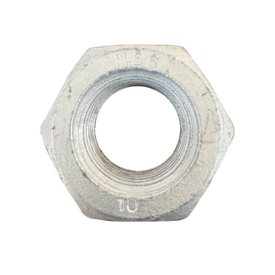 螺母热镀锌加大M8-M56M70M100M200特大六角螺帽8级热浸锌螺丝帽
