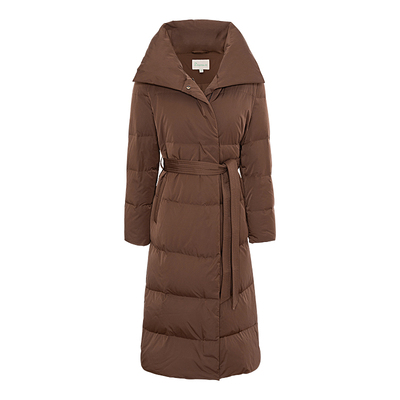 JESSIE美拉德收腰中长款羽绒服