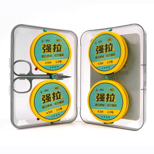 刘志强强拉成品线组套装全套鲫鲢鳙鱼线主线正品台钓绑好钓鱼线组