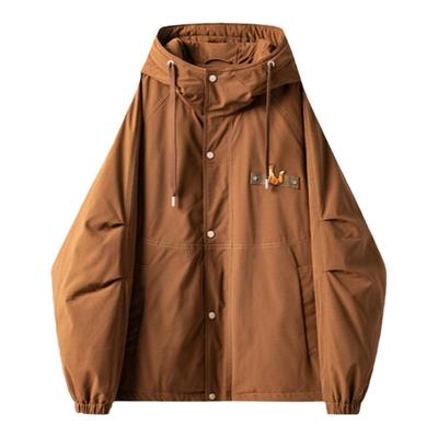 威廉福克斯高密防风连帽羽绒外套