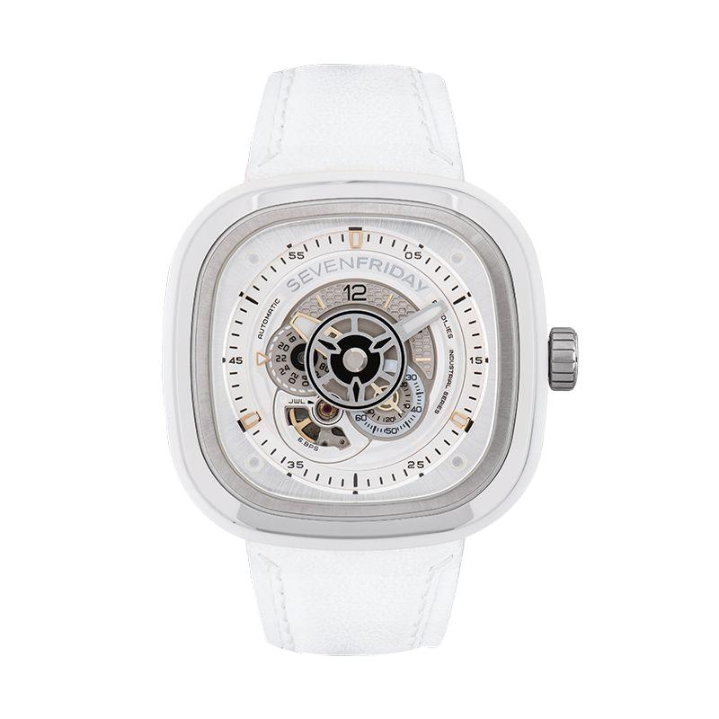 【自营】SEVENFRIDAY七个星期五手表 自动机械皮带男表女表P1C/01