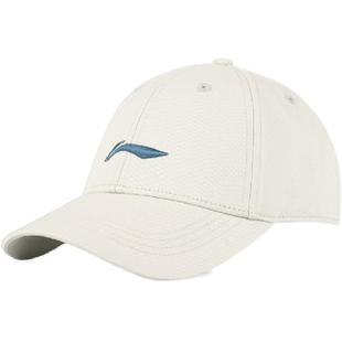 李宁棒球帽新款女春夏季跑步登山帽宽帽檐显脸小鸭舌帽男网球帽子