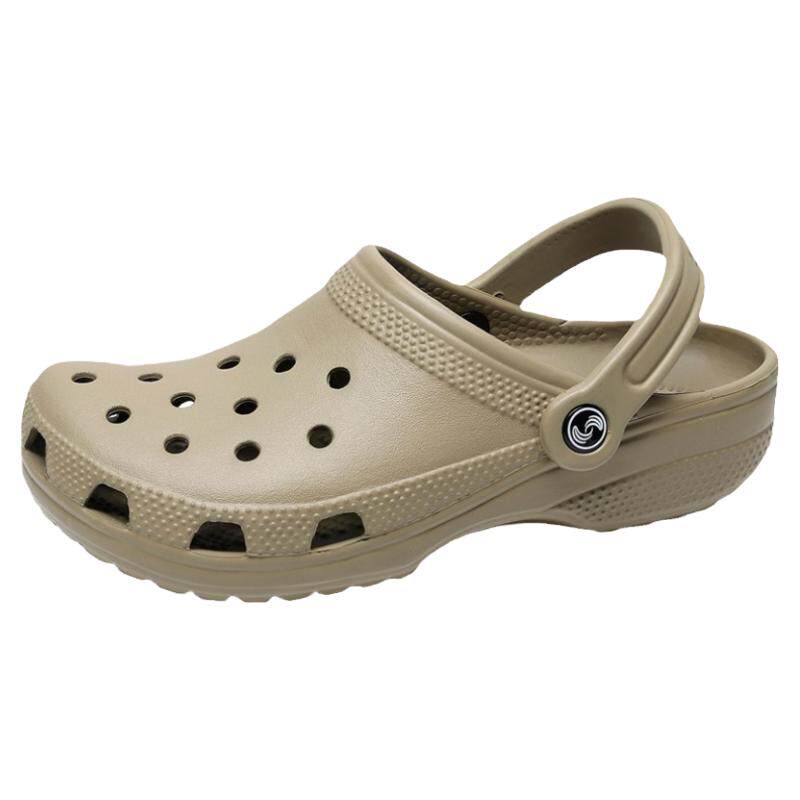 软底洞洞鞋男夏季沙滩凉鞋女厚底凉拖鞋平跟防滑海边拖鞋一脚套