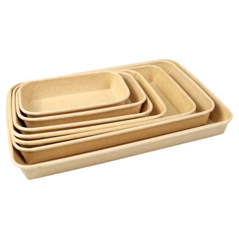 熙选牛皮纸寿司盒环保加厚食品级