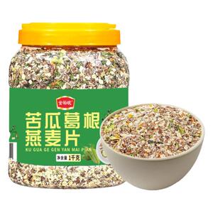 苦瓜葛根燕麦片即食冲饮早餐糖尿人主食中老年代餐糖友控糖饱腹