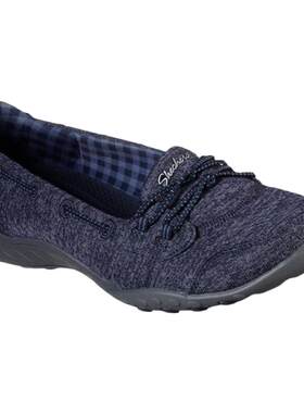 Skechers斯凯奇女鞋休闲鞋低帮运动鞋夏季季广场舞瓢鞋单鞋一脚蹬