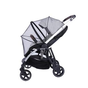 布格特婴儿车蚊帐全罩式通用推车蚊帐可折叠网纱支架防蚊罩