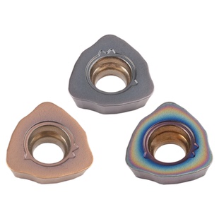 数控铣刀片快进给刀粒JDMW120420 JDMW140520 加工中心重载刀头