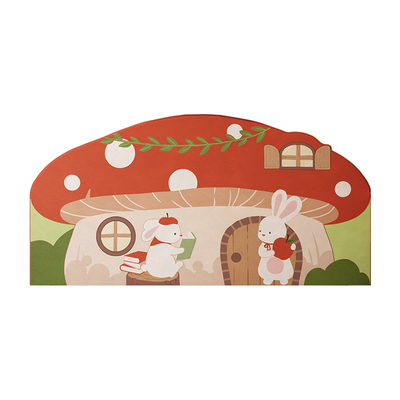 抗菌pu皮床头床围儿童卧室