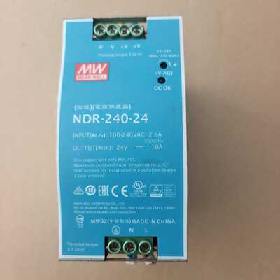 询价-明纬NDR24024导轨电源