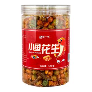 独一味小鱼花生小菜网红炒货零食