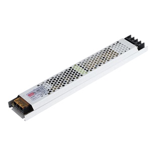 明纬超薄LED开关电源24V长条灯带直流电源400W300线型灯箱12V静音