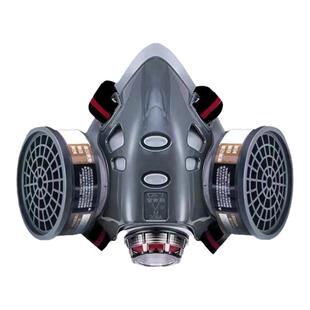 安爽利防毒面具口罩喷漆焊工打农药专用活性炭消防化工防尘面罩