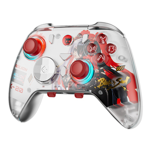 AOLION澳加狮 K20剑灵联名款游戏手柄PC电脑版Steam适用任天堂Switch游戏手柄无线蓝牙手机平板类似xbox手柄