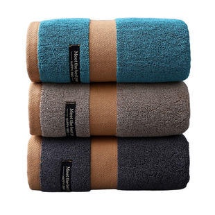 A类纯棉毛巾成人家用洗脸男女洗澡全棉面巾柔软吸水速干不易掉毛