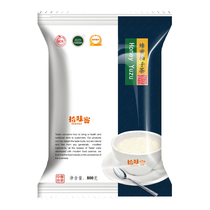 蜂蜜柚子茶800g商用批发速溶热饮