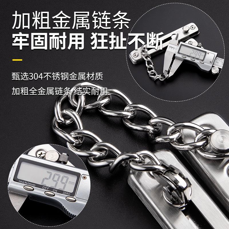 顶谷窗户锁扣平开窗限位器推拉门窗铝合金塑钢防盗木门儿童安全链