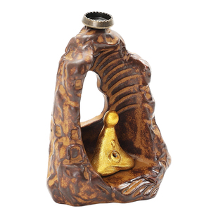 敦煌龙门石窟文创香插陶瓷香炉线香底座香薰炉倒流香炉沉香熏香炉