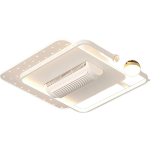 无叶风扇灯2025新款客厅灯具套餐简约现代吸顶灯餐厅灯卧室风扇灯