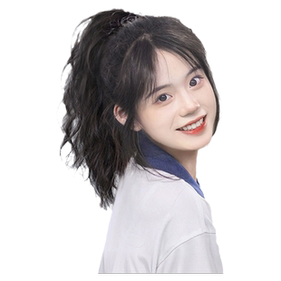 马尾假发女仿真发高马尾抓夹辫子自然卷发麻花辫子减龄可扎假马尾