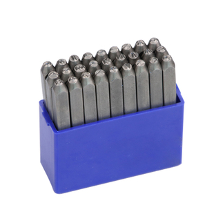 长城精工钢字码数字英文钢印字模刚字头打号码钢码冲字打号器工具