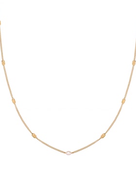 女黑色锆石复古双层叠戴项链