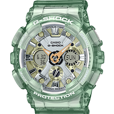 卡西欧男表电子双显运动防水手表