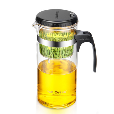 金灶飘逸杯玻璃大容量茶水分离