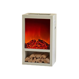 olayks立时煦日出口北欧暖风机电暖气取暖器家用仿真火焰木电壁炉